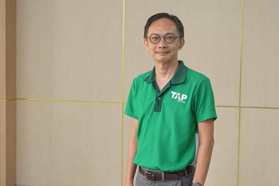 Mr. Kawee Meksongruek, Production Director of Thai Asia Pacific Brewery Co., Ltd.