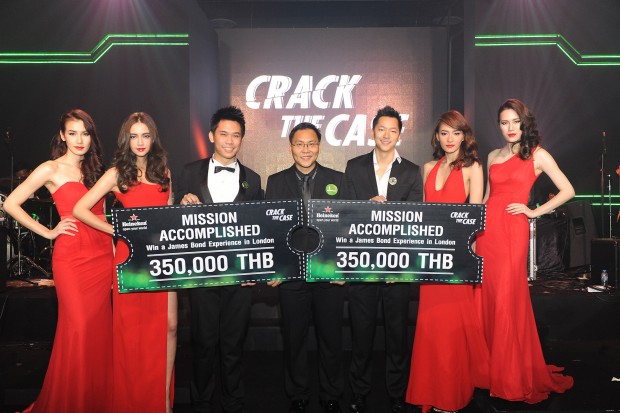 Heineken ® unveiling two Thai special agents: winners of  “Heineken: Crack the Case”.