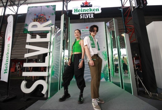 Heineken Silver uplifts the Songkarn experience with an unexpectedly smooth