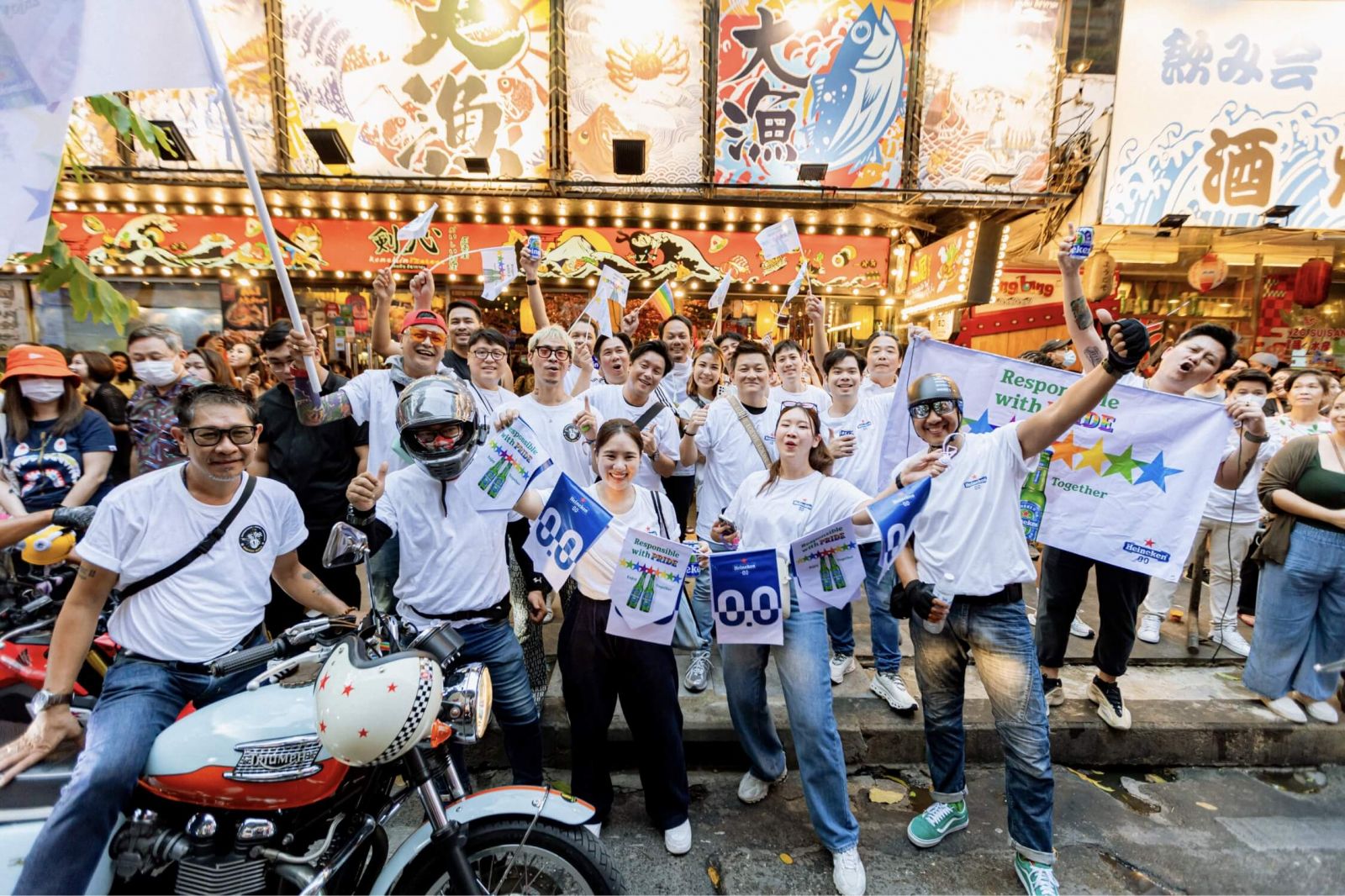 Responsible with Pride at the Love Pride Parade!