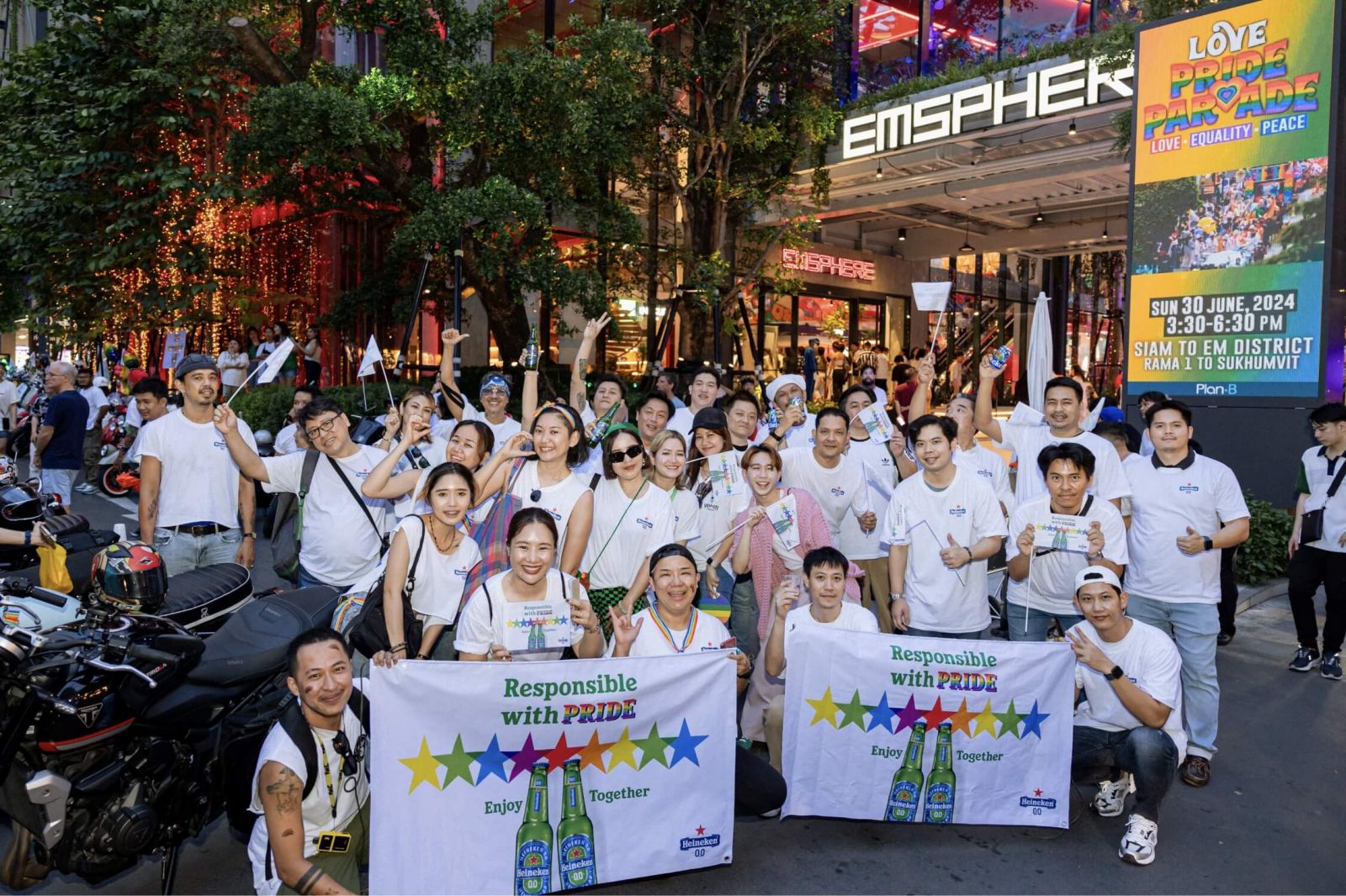 Responsible with Pride at the Love Pride Parade!