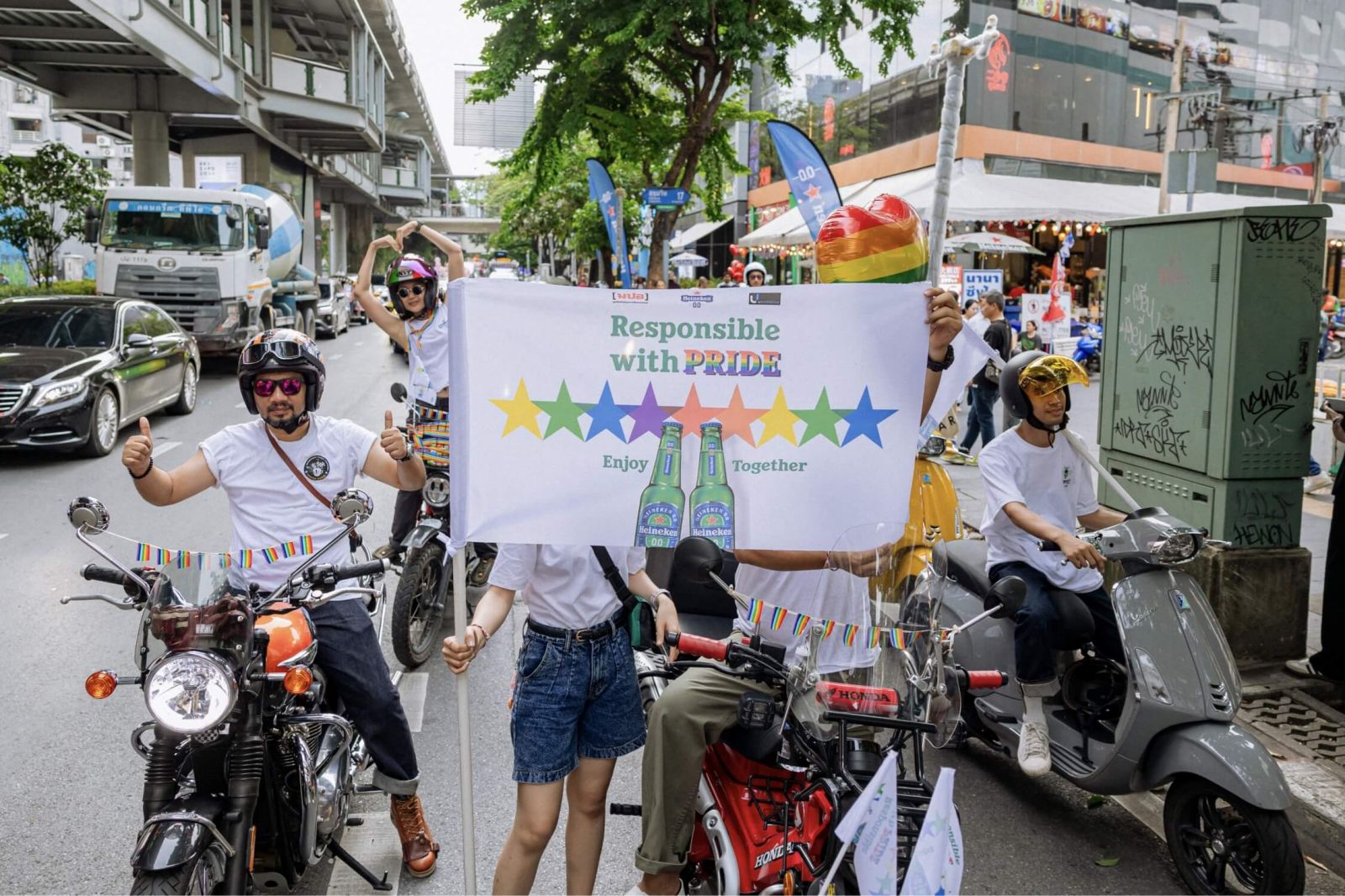 Responsible with Pride at the Love Pride Parade!