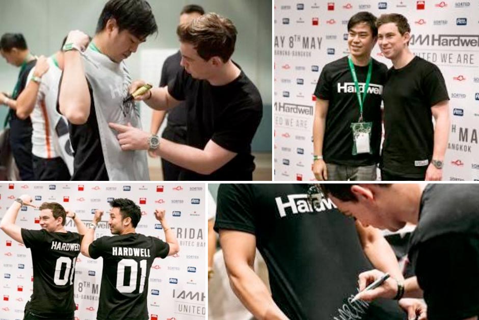 Meet & Greet กับ Hardwell
