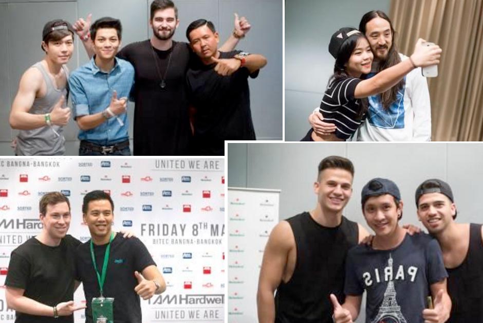 Meet & Greet ที่ไฮเนเก้นจัดให้ผู้โชคดีได้พบกับ Steve Aoki